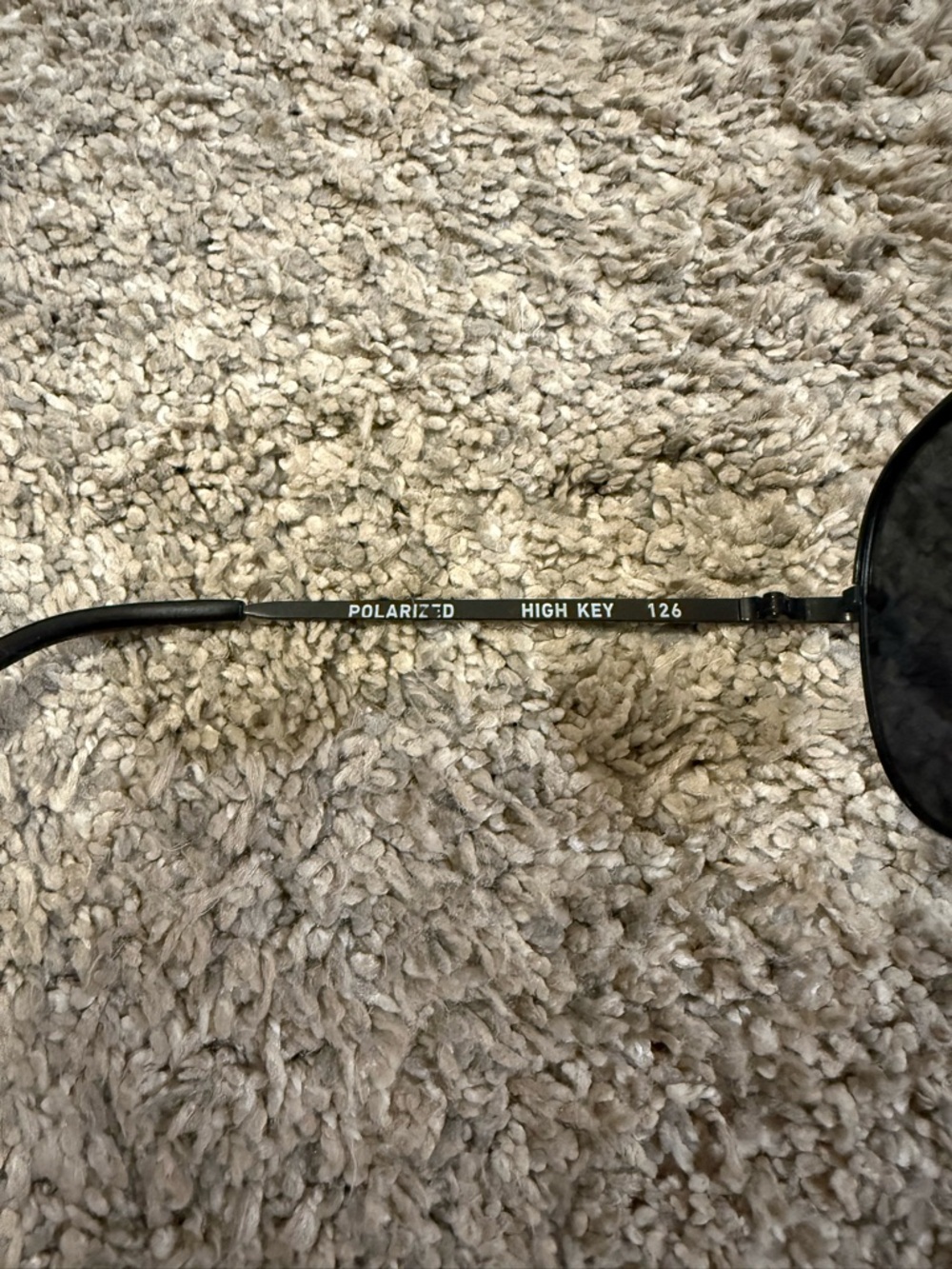 Quay Australia Black Aviator Sunglasses - Picture 2 of 3